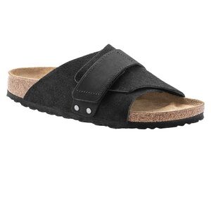 Black Birkenstock Kyoto Slide Sandals